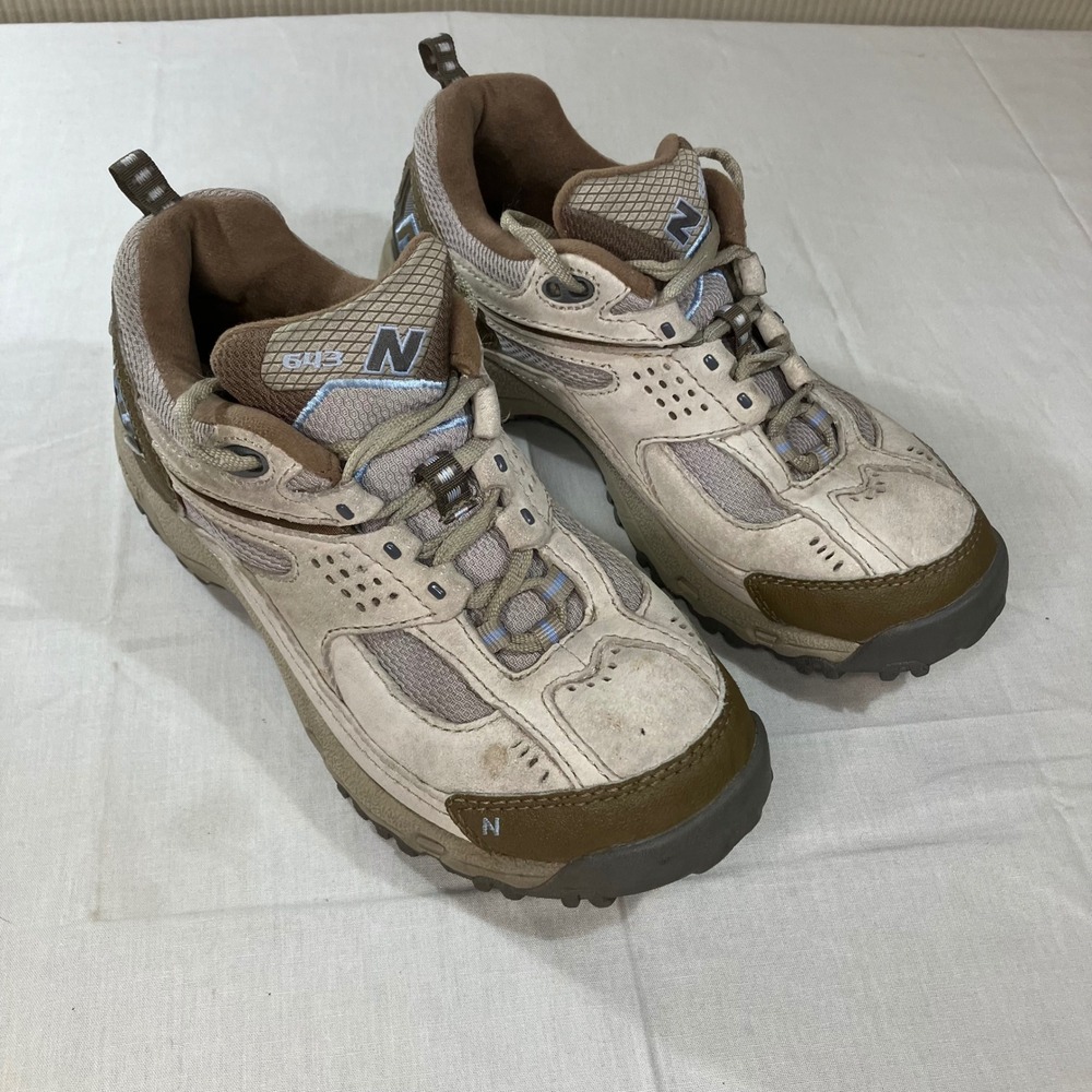New Balance 643 Womens 7.5 B Hiking Walking Shoes Beige Brown WW643TB ABZORB